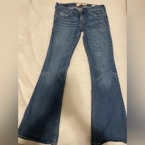 Hollister denim low rise jeans